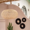 Abażur rattanowy do lampy wiszącej Wholly-L BAZAR BIZAR