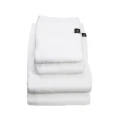 Ręcznik szybkoschnący biały 70x140 bawełna organiczna Maxime White GOTS i OEKO-TEX - Himla