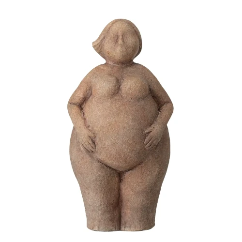 Figurka kobieta z terakoty - Bloomingville