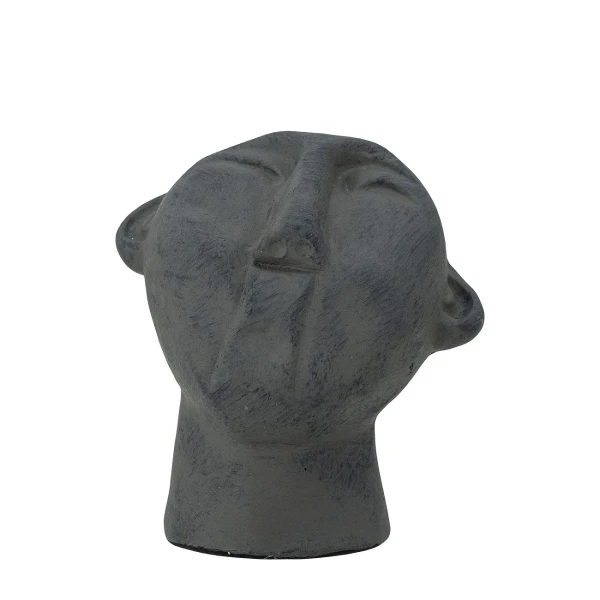 Figurka twarz Vesla Deco S z terakoty - Bloomingville