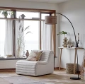 Figurka twarz Vesla Deco M z terakoty - Bloomingville