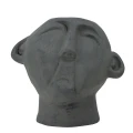 Figurka twarz Vesla Deco M z terakoty - Bloomingville