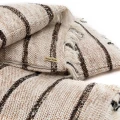 Large decorative pillow S'il Bohemian White 35x100 cotton - Bazar Bizar