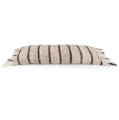 Large decorative pillow S'il Bohemian White 35x100 cotton - Bazar Bizar