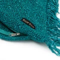 Large decorative pillow S'il Aqua 35x100 cotton - Bazar Bizar