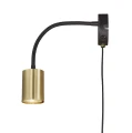 Wall lamp for reading and working Explore Flex black-brass - Nordlux