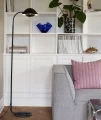 Lampa podłogowa designerska Freya czarna - Nordlux