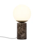 Lampa stołowa marmurowa Lilly Marble Brown - Nordlux