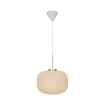Lampa sufitowa szklana Milford Brass 30 - Nordlux