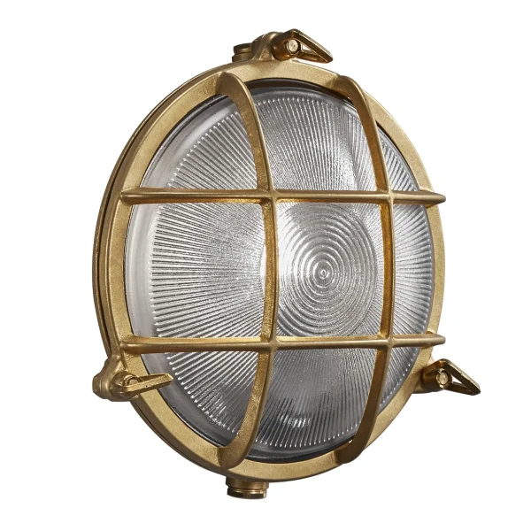 Lampa zewnętrzna Polperro Brass IP64 mosiądz - Nordlux