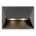 Modern outdoor wall lamp Pontio 27 Black - Nordlux