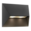 Modern outdoor wall lamp Pontio 27 Black - Nordlux