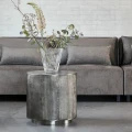 Stolik kawowy okrągły Rota 50 Brushed Silver - House Doctor