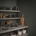 Talerzyk do ciasta Nordic Kitchen 17 cm kamionka czarny - Eva Solo