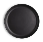 Plate Nordic Kitchen 21 cm stoneware black - Eva Solo