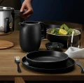 Talerz głęboki Nordic Kitchen 20 cm kamionka czarny - Eva Solo