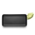 Serving and baking dish Nordic Kitchen 12x24 cm black stoneware - Eva Solo