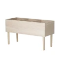 Stand for books and records Douve paulownia wood - Bloomingville