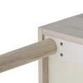 Stand for books and records Douve paulownia wood - Bloomingville