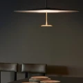 Duża lampa sufitowa wisząca Dot 800 mosiądz Led ze ściemniaczem LUMINA