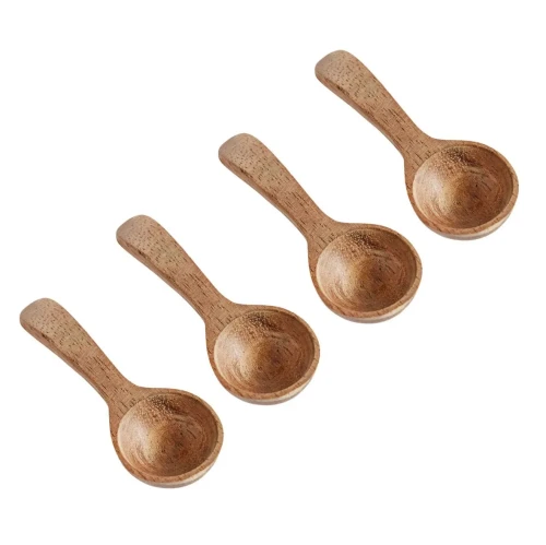 Wooden spoon, set of 4 - Muubs