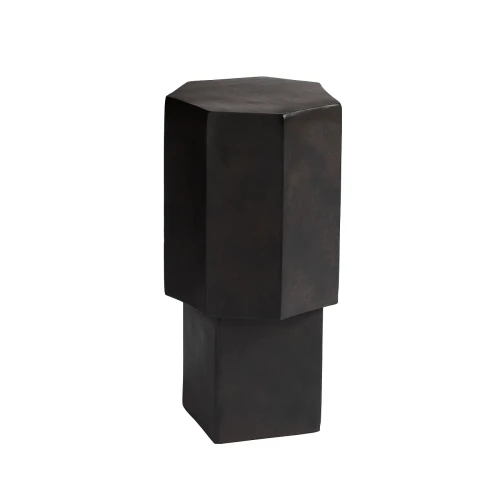 Stolik pomocniczy kolumna Quartz Earth z betonu włóknistego - NORR11