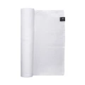 Lniany bieżnik na stół biały 50x145 Sunshine White - Himla