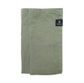 Lniane serwetki materiałowe na stół zielone 45x45 Sunshine Sage, 4-pak - Himla