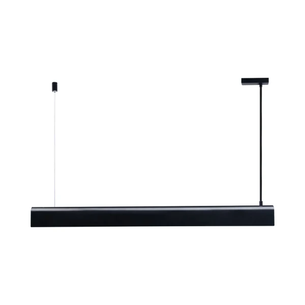 Black slat pendant lamp Beau 100 - DFTP by Nordlux