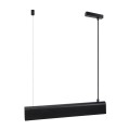 Black slat pendant lamp Beau 50 - DFTP by Nordlux