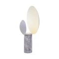 Lampa stołowa nowoczesna Caché marmur i metal szary mat - DFTP by Nordlux