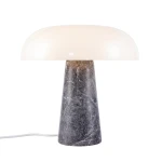 Lampa stołowa marmur szkło Glossy Grey - DFTP by Nordlux