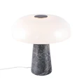 Marble glass table lamp Glossy Grey - DFTP by Nordlux