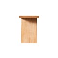 Wooden stool Tera teak - Muubs