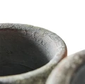 Doniczki cylindryczne z terakoty Treasure zestaw 2 szt - Muubs