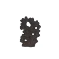Rzeźba nowoczesna ozdoba na komodę Soil Chocolate S - Muubs
