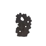Rzeźba nowoczesna ozdoba na komodę Soil Chocolate S - Muubs