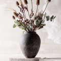 Terracotta decorative vase jar Memory 28 - Muubs