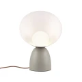 Nowoczesna lampa stołowa taupe brąz Hello - DFTP by Nordlux
