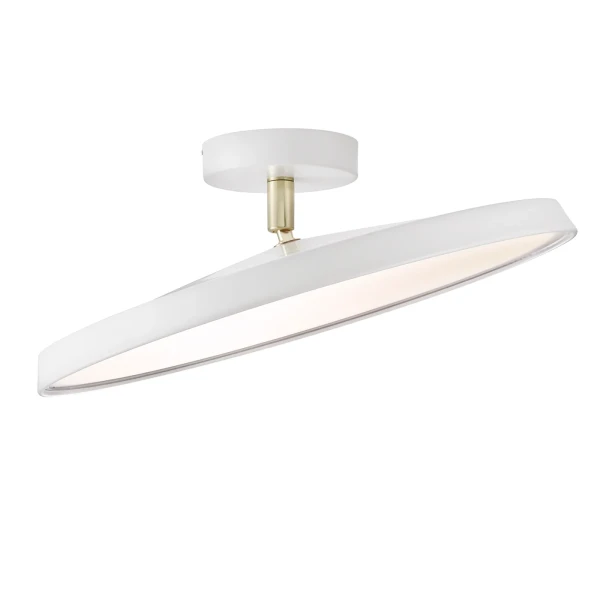 Biała lampa sufitowa plafon Kaito 2 Pro 40 White - DFTP by Nordlux