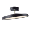 Czarna lampa sufitowa plafon Kaito Pro 40 Black - DFTP by Nordlux