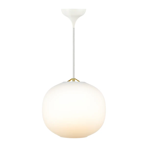 Lampa szklana kula biała Navone 30 - DFTP by Nordlux