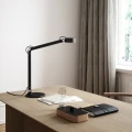 Czarna lampa architektoniczna stołowa z funkcją kinkietu Nobu - DFTP by Nordlux