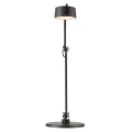 Czarna lampa architektoniczna stołowa z funkcją kinkietu Nobu - DFTP by Nordlux