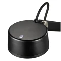 Black architectural table lamp with wall lamp function Nobu - DFTP by Nordlux