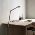 Szara lampa architektoniczna stołowa z funkcją kinkietu Nobu - DFTP by Nordlux