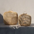 Rattan lampshade for a hanging lamp Batu Bolong M - Bazar Bizar