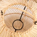 Rattan lampshade for hanging lamp Batu Bolong L - Bazar Bizar