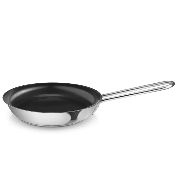 Non-stick frying pan 20 cm Eva Trio Stainless Steel 18/10 Slip Let - Eva Solo