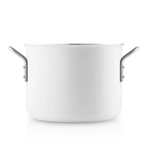 Non-stick pot with ceramic coating Eva Trio White Line 4.8L - Eva Solo